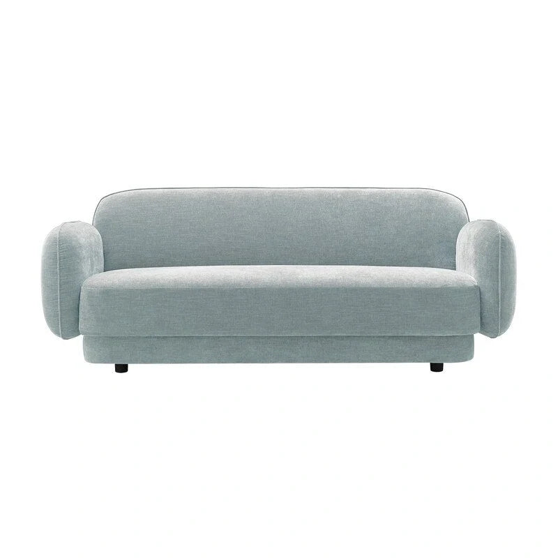 Kandor Textured Velvet Sofa - 84.7W x 34.3D x 32.1H