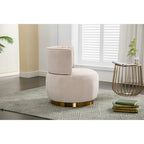 360 Degree Swivel Cuddle Barrel Accent Chair