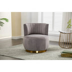 360 Degree Swivel Cuddle Barrel Accent Chair