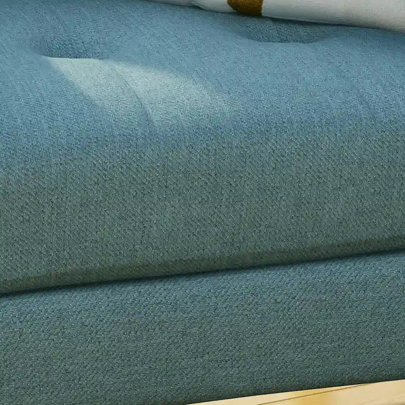Treston Mid-Century Modern Fabric Tufted Club Chair by Christopher Knight Home