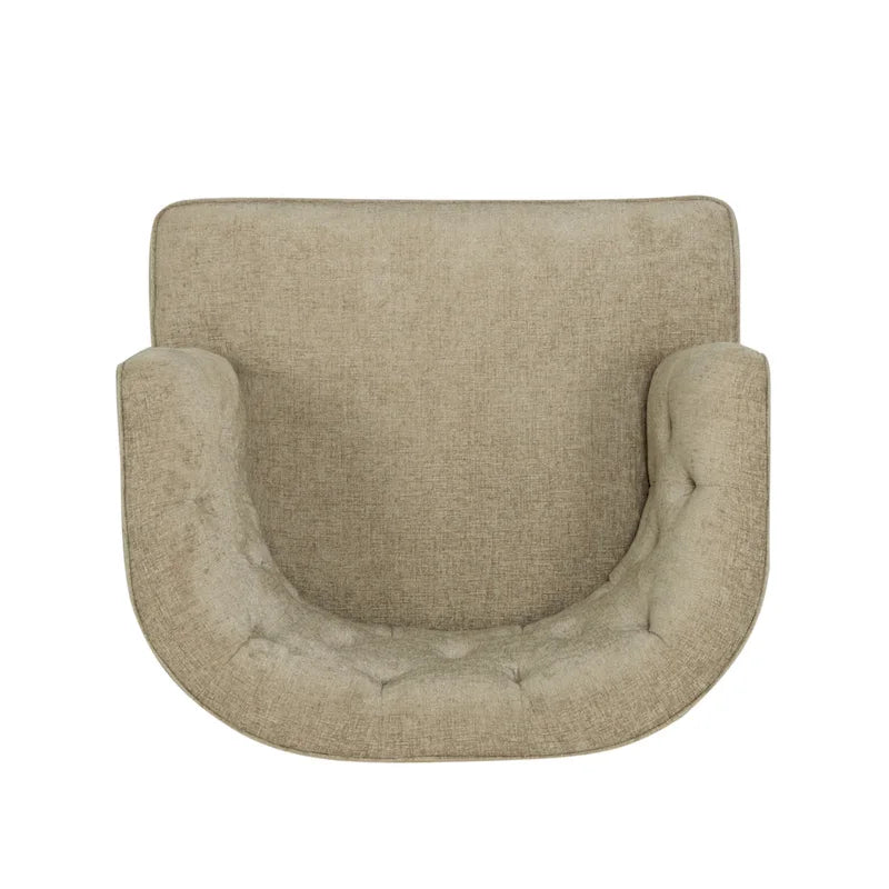 Clough Fabric or Faux Leather Tufted Accent Chair (Set of 2) by Christopher Knight Home