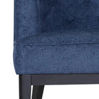 Clough Fabric or Faux Leather Tufted Accent Chair by Christopher Knight Home