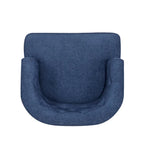 Clough Fabric or Faux Leather Tufted Accent Chair by Christopher Knight Home