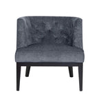 Clough Fabric or Faux Leather Tufted Accent Chair by Christopher Knight Home