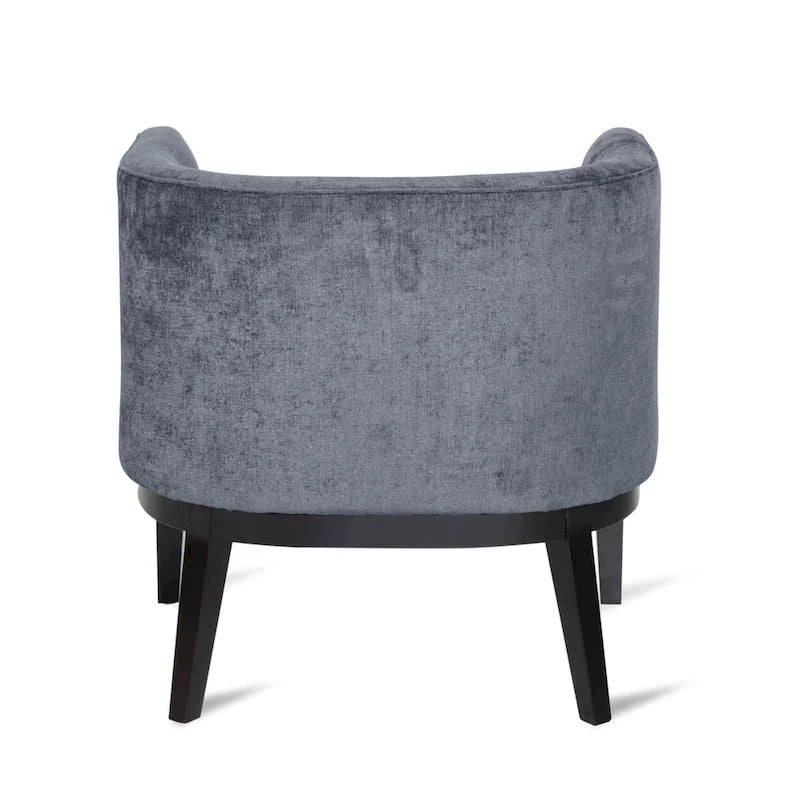 Clough Fabric or Faux Leather Tufted Accent Chair by Christopher Knight Home