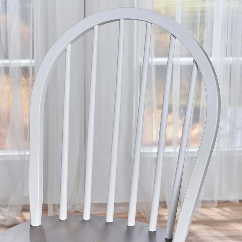 Declan Farmhouse High Back Spindle Dining Chairs (Set of 2) by Christopher Knight Home - 36H