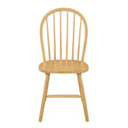 Declan Farmhouse High Back Spindle Dining Chairs (Set of 2) by Christopher Knight Home - 36H