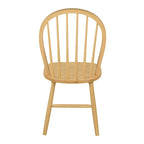 Declan Farmhouse High Back Spindle Dining Chairs (Set of 2) by Christopher Knight Home - 36H