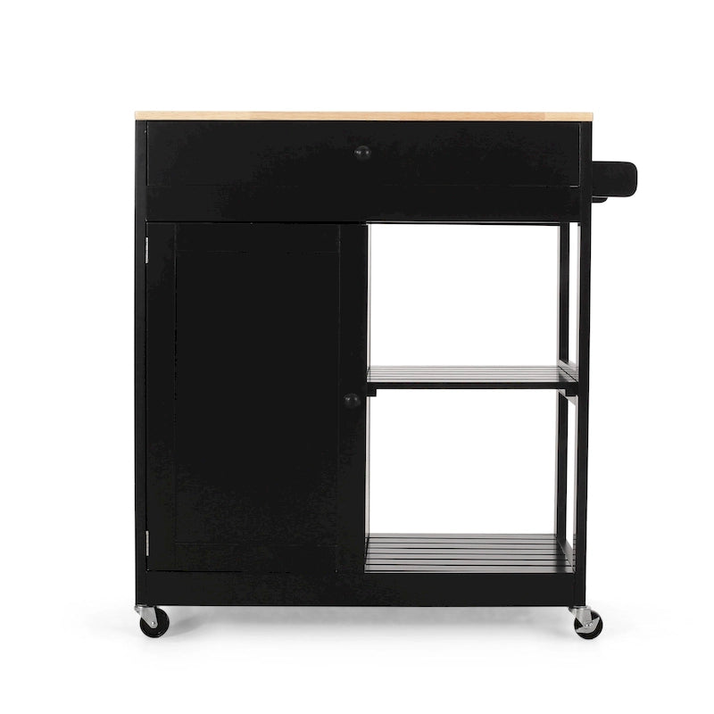 Telfair Kitchen Cart with Wheels by Christopher Knight Home