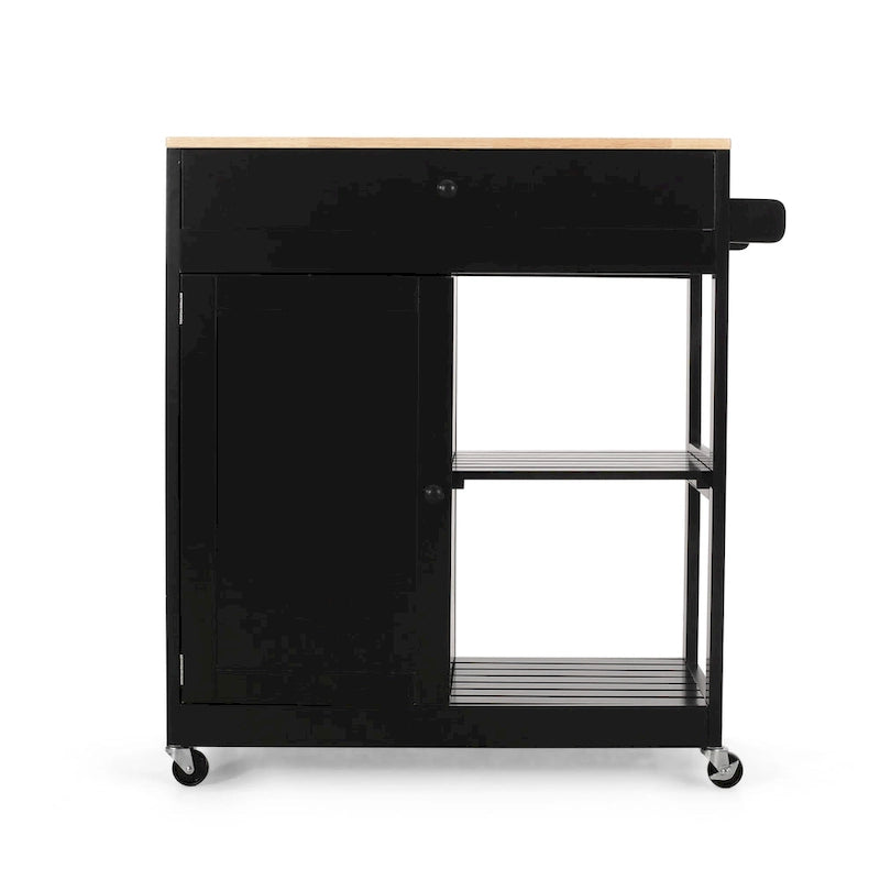 Telfair Kitchen Cart with Wheels by Christopher Knight Home