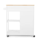Telfair Kitchen Cart with Wheels by Christopher Knight Home