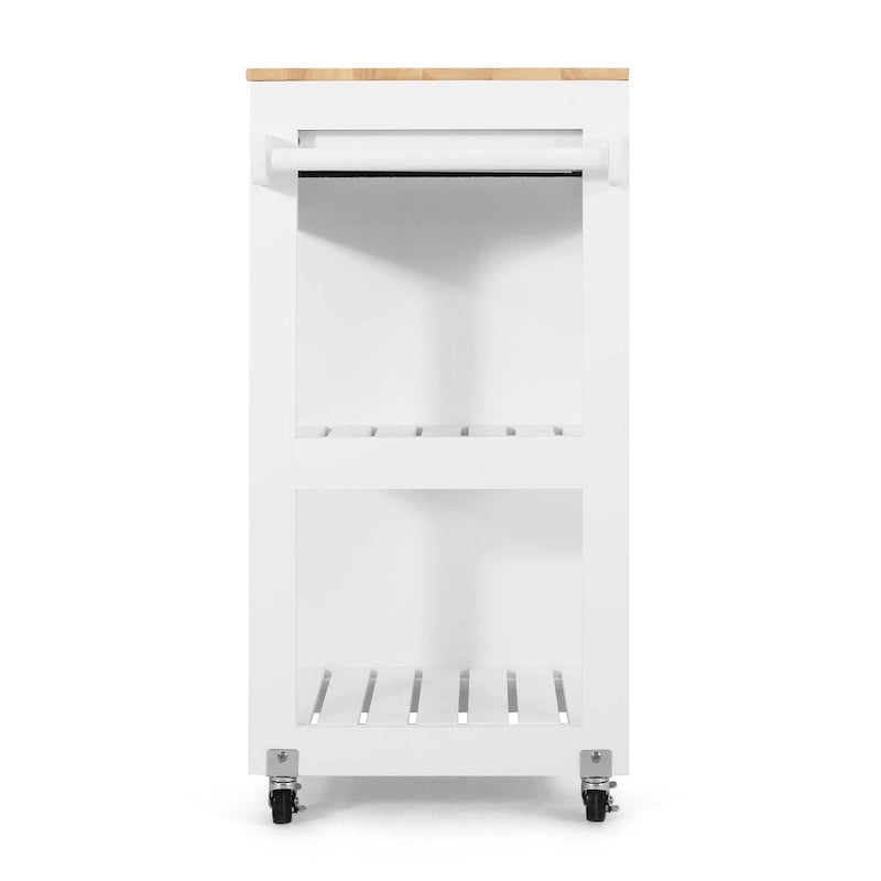 Telfair Kitchen Cart with Wheels by Christopher Knight Home