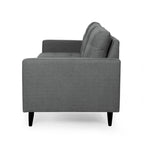 Adderbury Contemporary 3-seat Tufted Fabric Sofa by Christopher Knight Home