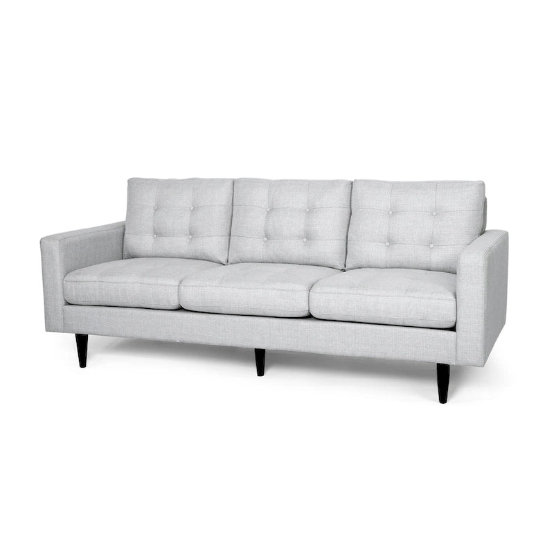 Adderbury Contemporary 3-seat Tufted Fabric Sofa by Christopher Knight Home