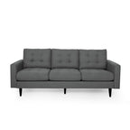 Adderbury Contemporary 3-seat Tufted Fabric Sofa by Christopher Knight Home