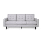 Adderbury Contemporary 3-seat Tufted Fabric Sofa by Christopher Knight Home
