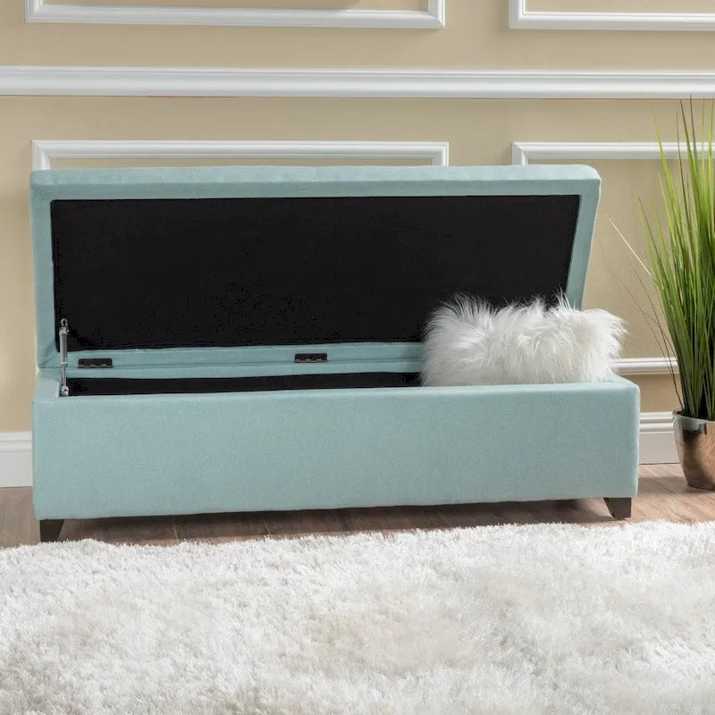 London Fabric Storage Bench by Christopher Knight Home