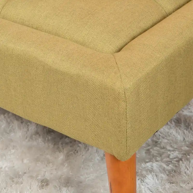 Williams Tufted Fabric Ottoman Bench by Christopher Knight Home