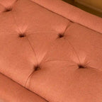 Williams Tufted Fabric Ottoman Bench by Christopher Knight Home