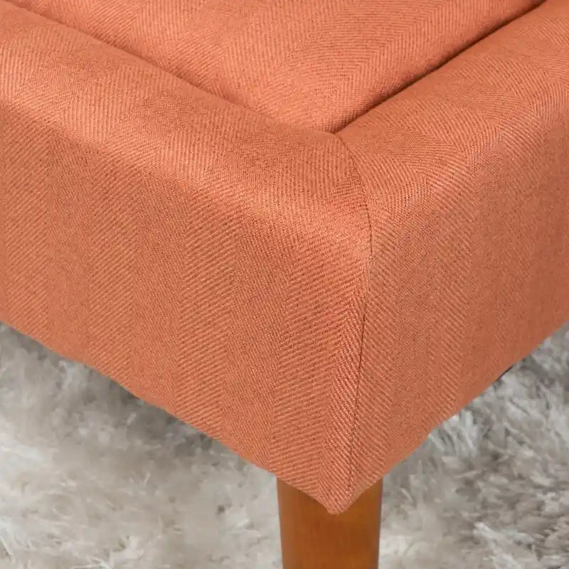 Williams Tufted Fabric Ottoman Bench by Christopher Knight Home