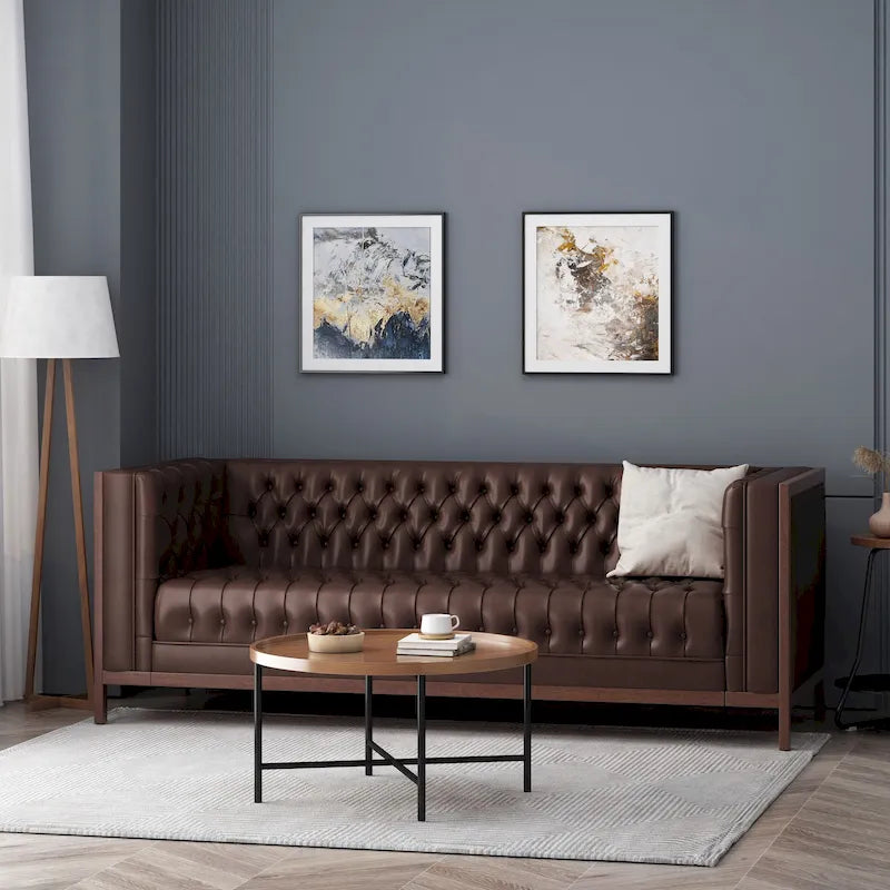 Petteti Upholstered Sofa by Christopher Knight Home