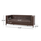 Petteti Upholstered Sofa by Christopher Knight Home