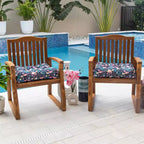 Vera Bradley 2pc 19x19 Outdoor Patio Chair Cushions
