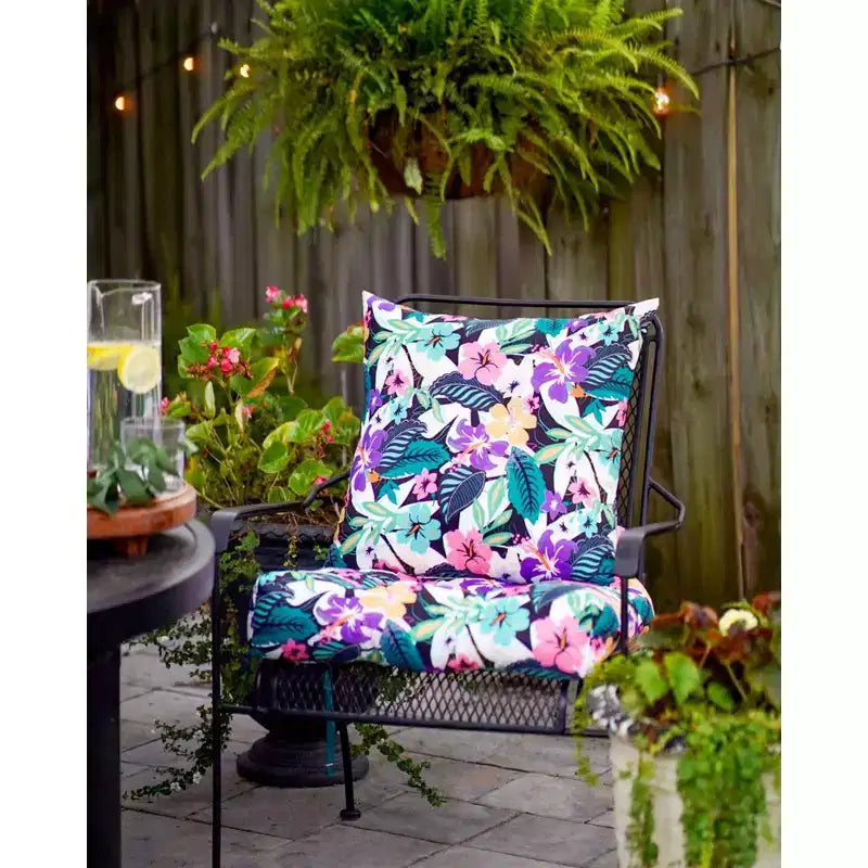 Vera Bradley 2pc 19x19 Outdoor Patio Chair Cushions