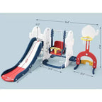 7 in 1 Toddler Slide and Swing Set