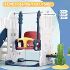 7 in 1 Toddler Slide and Swing Set