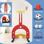 7 in 1 Toddler Slide and Swing Set