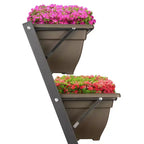 Pure Garden Raised Garden Beds Rectangular Steel Outdoor Planter Pots