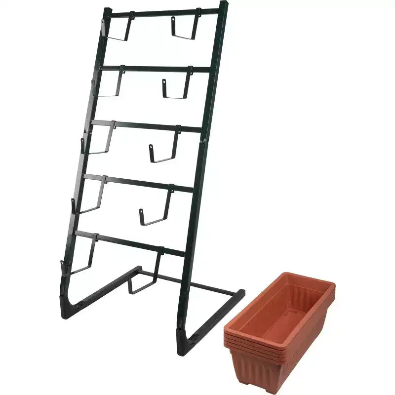 Pure Garden Raised Garden Beds Rectangular Steel Outdoor Planter Pots