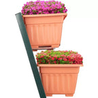 Pure Garden Raised Garden Beds Rectangular Steel Outdoor Planter Pots