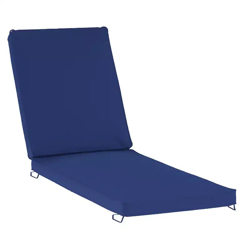 Emma and Oliver Outdoor Water-Resistant Chaise Lounge Patio Cushion