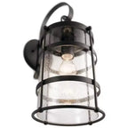 Mill Lane 21 1 Light Wall Light Anvil Iron