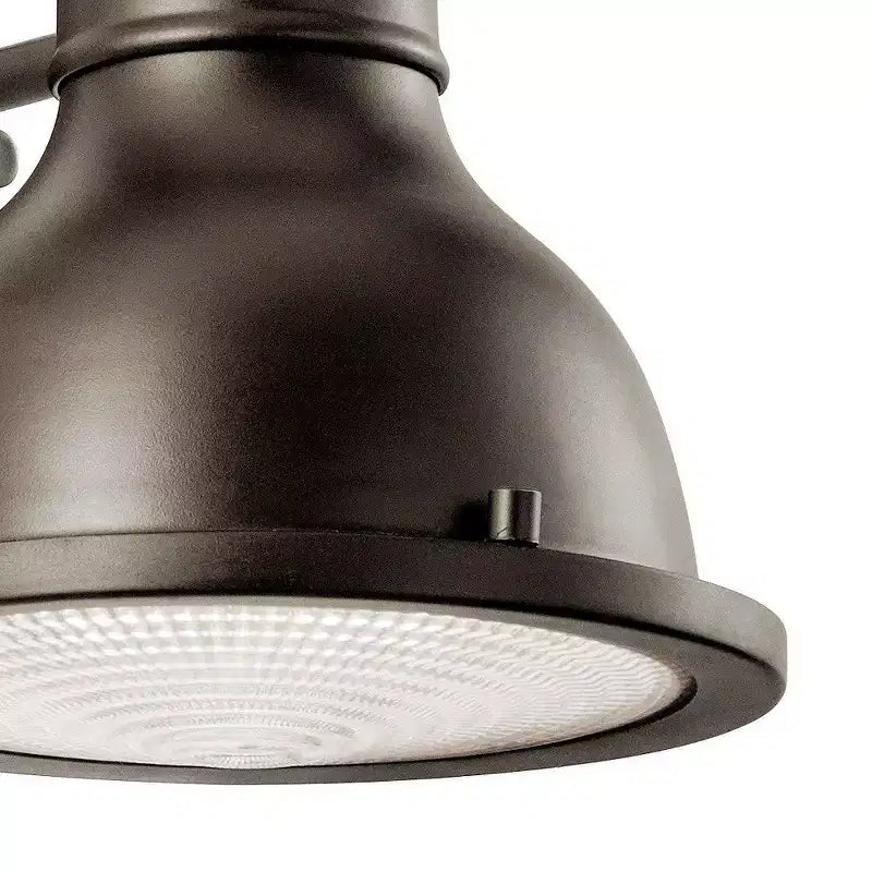 Hatteras Bay 8 1 Light Exterior Wall Light with Clear Fresnel Lens Olde Bronze