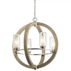 Grand Bank 20 4 Light Chandelier Distressed Antique Gray