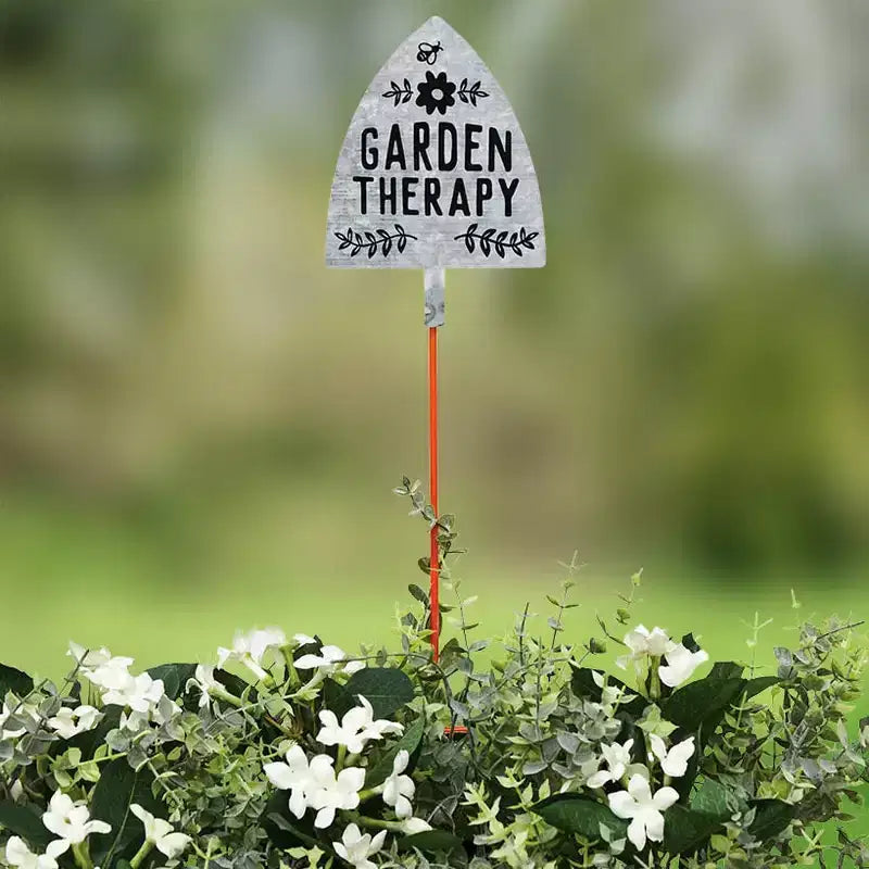The Lakeside Collection Humorous Shovel Garden Stakes - Set of 3 -