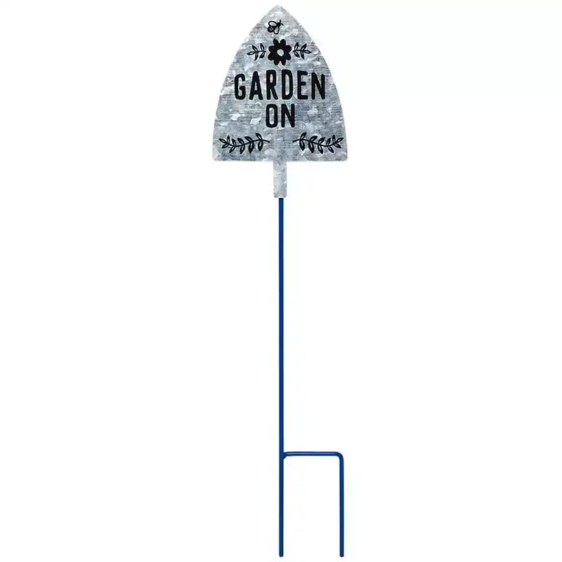 The Lakeside Collection Humorous Shovel Garden Stakes - Set of 3 -