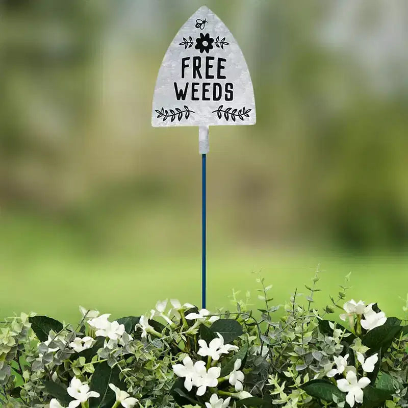 The Lakeside Collection Humorous Shovel Garden Stakes - Set of 3 -