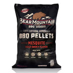 Bear Mountain BBQ Premium All Natural Mesquite Smoker Wood Chip Pellets for Outdoor Gas, Charcoal, and Electric Grills, 40 Pound (2 Pack)