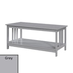 Convenience Concepts Mission Coffee Table with Shelf