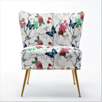 Friant 25W Microfiber Upholstered Slipper Chair