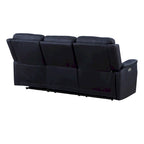 Steve Silver Faux Leather Power Reclining Sofa