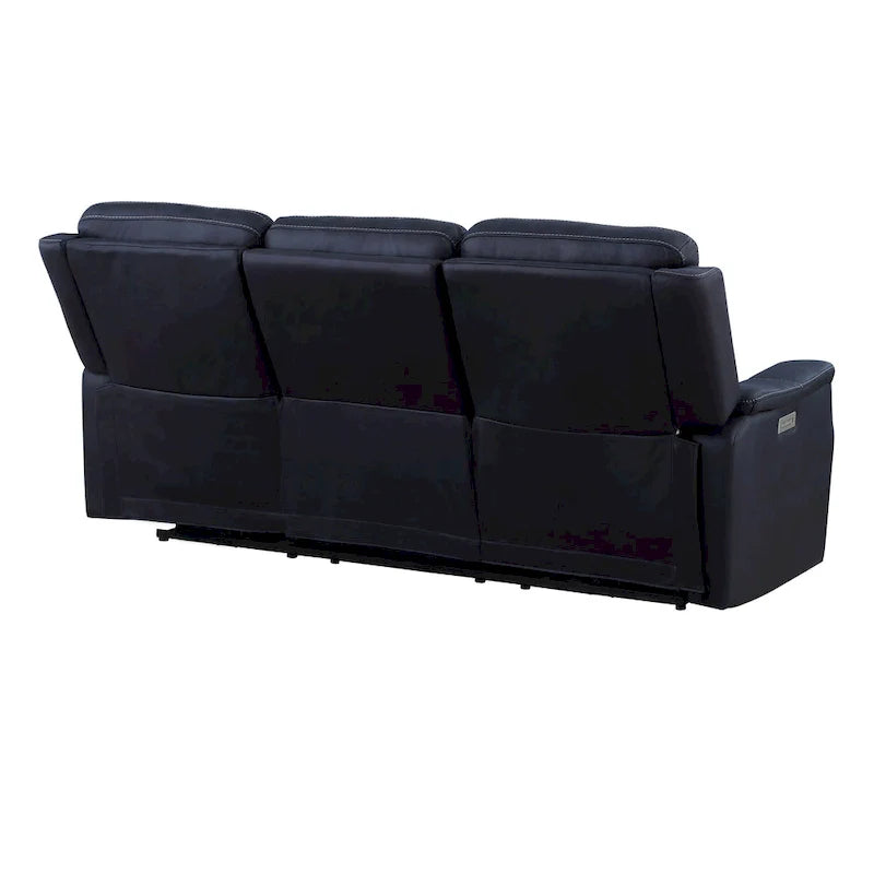 Steve Silver Faux Leather Power Reclining Sofa