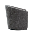Porthos Home Wesa Swivel Fabric Upholstered Barrel Accent Chair
