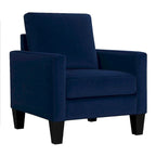 Ally Polyester Mid-Century Arm Chair