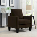Ally Polyester Mid-Century Arm Chair
