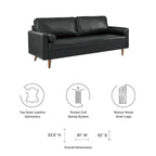 Valour 81 Leather Sofa